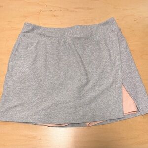Outdoor Voices Gray and Pink Skort